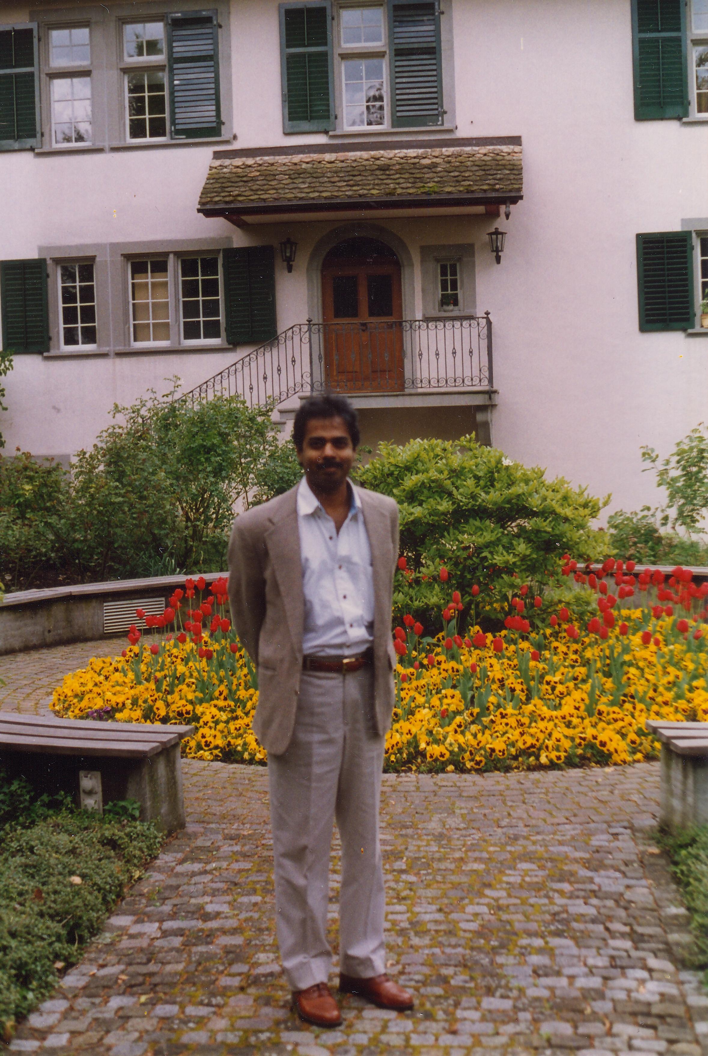 Dr. Ephrem Fernandez at C.G. Jung Institute, Zurich