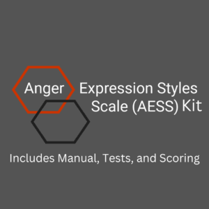 Anger Expression Styles Scale (AESS) - Kit