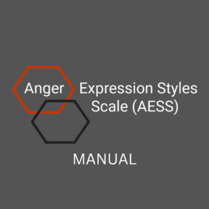 Anger Expression Styles Scale (AESS) - Manual